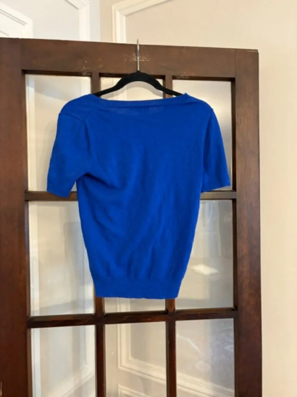 J.Crew Factory Royal Blue Sweater Tee, Size Small
